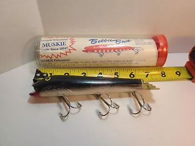 Vintage Bobbie Bait Musky Fishing Lure In Original Packaging See Pictures And... • $25