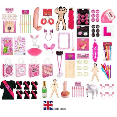 £4.19 • Buy HEN PARTY BAG FAVOURS Bride To Be Girls Ladies Night Hen Do Goodies Filler UK