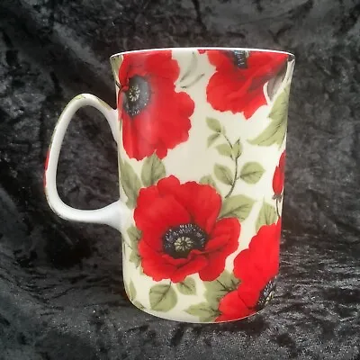 £5 • Buy Heritage Stoke On Trent. China Mugs. Red Poppies. Tea/Coffee