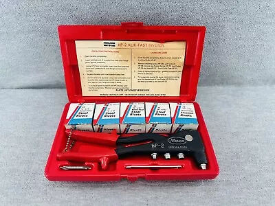 MARSON HP-2 - Hand Rivet Kit KLIK Fast Riveter     TN • $74.99