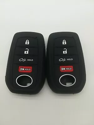 2*Silicone Fob Remote Key Cover For 2022 2023 2024 Toyota Venza Tundra TACOMA • $8.99