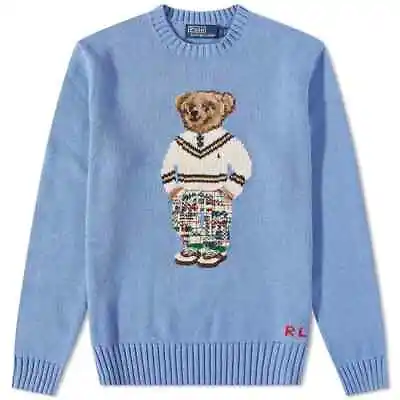 Polo Ralph Lauren Men's Preppy Bear Sweater • $175