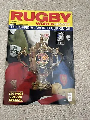 £6 • Buy Rugby World & Post Magazine World Cup Guide June 1987