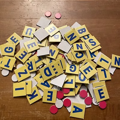 Replacement Scrabble  Juniors Game Vintage 1987 Piece Part Letter Tiles • $4.99