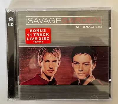 $8.60 • Buy AFFIRMATION By SAVAGE GARDEN  - 2 CD