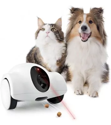 Dog Camera 15 Days Long Standby Pet Robot For Dog Treat1080P Full HD NEWOPENBOX • $99.99