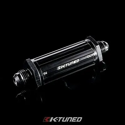 K-TUNED KTD-FF-06 -6AN Universal Inline Fuel Filter 30 Micron E-85 Compatible • $34.99