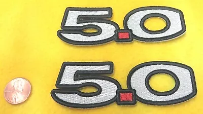 Set Of 2 - Ford 5.0 Patch - Vintage Original - Very Rare - Mustang Shelby • $27