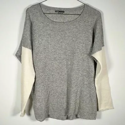 Vince Women’s Size Medium Wool/Cashmere Color-block Sweater Dolman Sleeve • $56