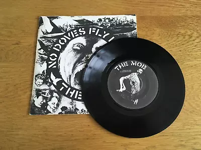 THE MOB No Doves Fly Here 7  1982 Punk Rock RARE!! POSTER SLEEVE!! Crass Records • £4.99