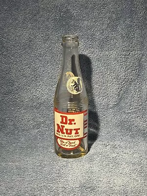 Vintage Rare Dr. Nut 7 Ounce Soda Pop Bottle Mint Condition Made In USA • $35