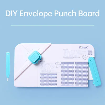 KW-trio HB-01 Envelope Punch Board 4 In 1 DIY Envelope Making Bow C3D7 • $23.96