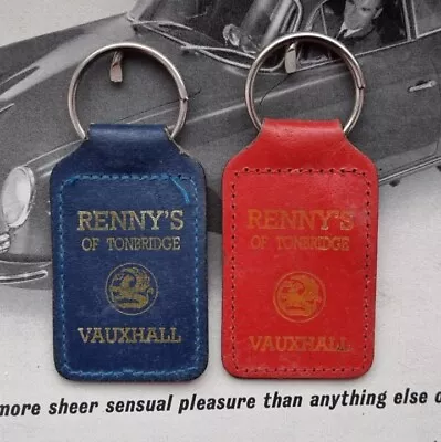 Two Genuine Vauxhall Keyrings Keychain Vintage Kenny's Astra Corsa Cavalier  • $10.57