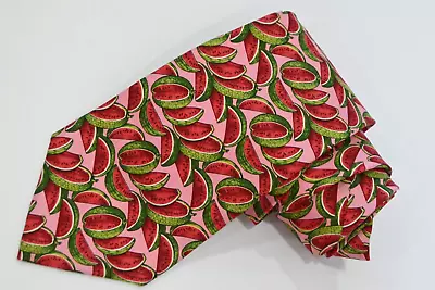 AUTHENTIC GUCCI PINK SILK Men's Neck Tie W:3 3/4  BY L:60  • $49.99