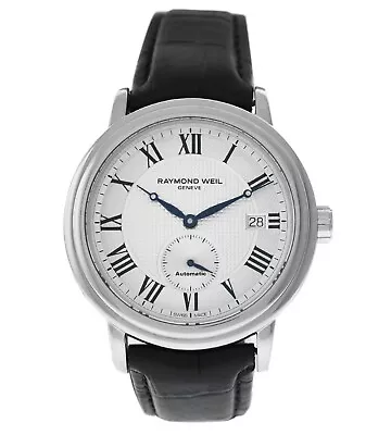 Raymond Weil 2838-ST-00659 Men's MAESTRO Silver-Tone Dial Automatic Watch • $444.96