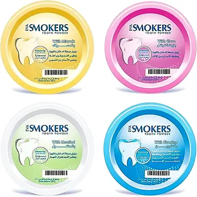 Eva Smokers Miswak Clove Menthol Fluorine Cleansing Whitening Tooth 4 Packs • $18.80