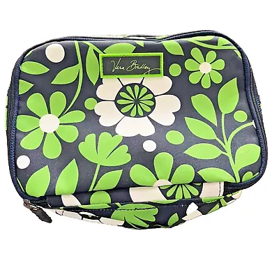 Vera Bradley Lunch Bag Blue Green White Flower Pattern Insulated • $10
