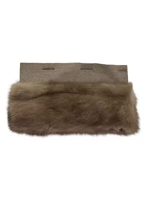 Max Mara Women's Natural Pastel Henry Mink Fur Cuffs One Size NWT • $156.98