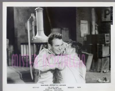 Vintage Photo 1958 Montgomery Clift Fight Scene In The Young Lions #157 • $9.99