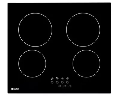 Haden HCT60K 60cm Electric Four Zone Black Ceramic Hob • £129