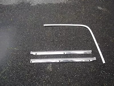 1968 1969 1970 1971 1972 -1974 Chevy 2 Dr Nova Rear Window Moldings 3 Pieces GM • $65