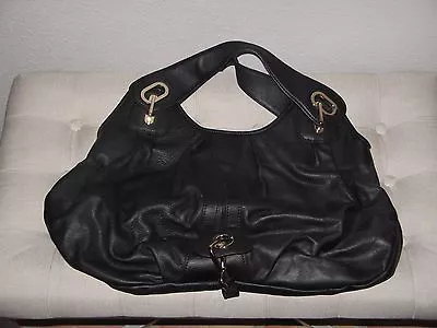 Gustto Black Leather Hobo Handbag Purse • $99.99