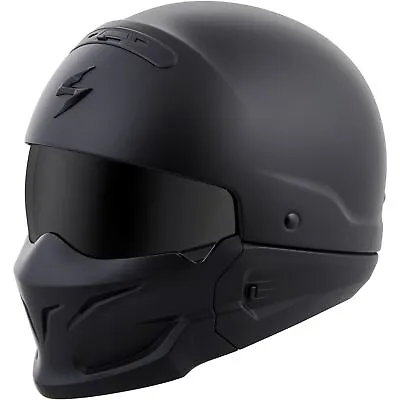 Covert Open-Face Solid Helmet Matte Black - X-Small CLOSEOUT COV-0102 • $97.27