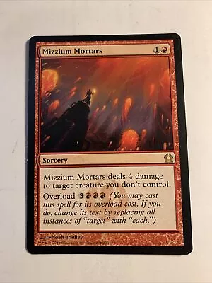  Mizzium Mortars Return To Ravnica Magic The Gathering MTG Near Mint • $1.21