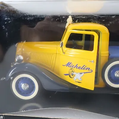 Solido Michelin Ford Pick-Up #8024 1:18 Scale Diecast Model France 1936 Ford Trk • $39