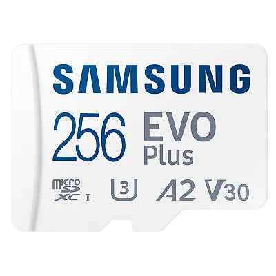 Samsung 256GB EVO Plus MicroSD Card (2021) MB-MC256KA • $29