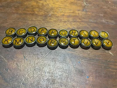 Lot Of 20 Vintage Typewriter Keys • $0.99