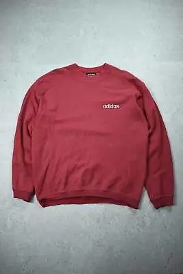 Vintage Adidas Embroidery Cord Sweatshirt Medium • $45