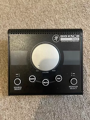 £30 • Buy Mackie Big Knob Studio Monitor Controller