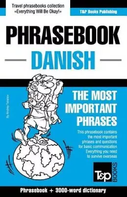 English-Danish Phrasebook And 3000-word Topical Vocabulary (American English • £22.95