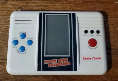 Vintage Radio Shack Space War Shooting Electronic Handheld Arcade LCD Video Game • $39.95