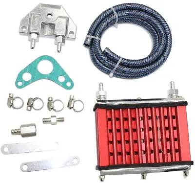 Oil Cooler Mounting Kit For 50cc 70cc 110cc 125cc Dirt Pit Bike Cooling Radiator • $29.99