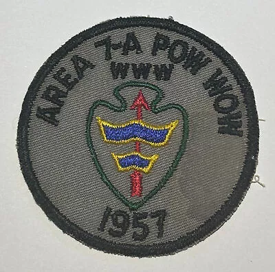 Boy Scout 1957 OA Conclave Patch Area 7 A Wisconsin • $6