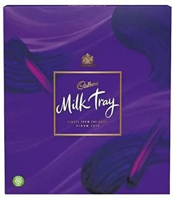 Cadbury Milk Tray Chocolate Gift Box Assorted Gift Christmas Present 360g NEW UK • £9.95