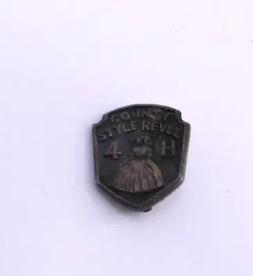 Vintage 4h Club County Dress Revue 4-h Lapel Pin • $12