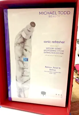 Michael Todd Beauty Sonic Refresher Wet/Dry Sonic Microderm + Pore Extraction • $29