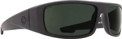 Spy - Men's Logan Sunglasses Matte Black ANSI Rx Happy Gray Green • $85.49