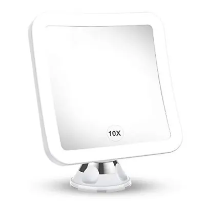 2022 Upgraded 10x Magnifying Lighted Makeup Mirror With Natural Medium White  • $32.41