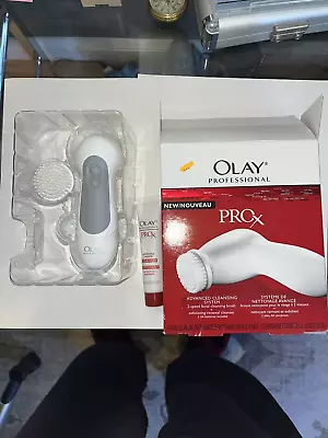 Olay Skincare Facial Brush Kit ProX Cleansing System Anti Aging Makeup Remover • $14.99