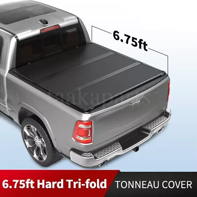 Tonneau Cover Tri-Fold Bed Hard 6.75ft For 1999-2024 Ford F250 F350 Superduty • $369.99
