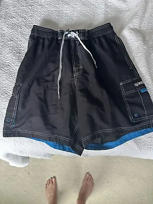 Speedo Men's Swim Trunks - Large - Side Pockets • $5