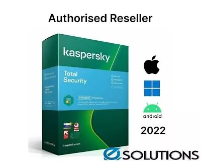 Kaspersky Total Security Premium 1 Device 1 Year License Key 2023 • $29.99