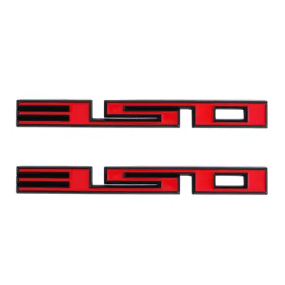 Black Red 350 Emblem Car Fender Body Door Badge For 350 350Z RX350 GT350 IS350 • $14.24