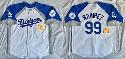 Mens XXL (52) L.A Dodgers Mejestic Authentic 2009 Manny Ramirez #99 Sewn Jersey • $74.99