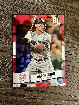 2024 Topps Big League Baseball - Aaron Judge Super Rare Red Foil SP - Yankees • £17.99