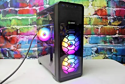 Custom Gaming Desktop PC RGB Fan Intel I7 Quad 8 GB 1 TB Nvidia K620 2 GB Wifi • $319